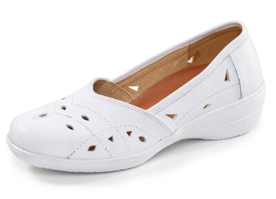 ELENA EDEN, bequeme Damen-Slipper, Weite H, mit herausnehmbarem Fussbett 