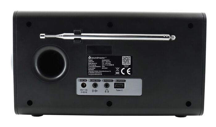 "soundmaster" Digitalradio mit DAB+ 
