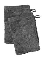 Walkfrottier-Serie aus reiner Baumwolle ANTHRAZIT UNI