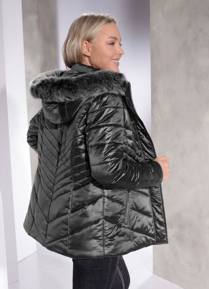 Jacke in 2 Farben GRAFIT