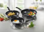 Pfannen-Set mit hochwertiger Antihaft- Keramikbeschichtung 