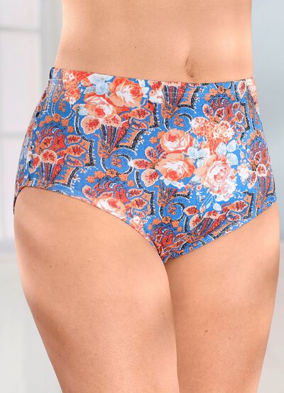 F&uuml;nferpack Slips mit buntem Druckdessin 