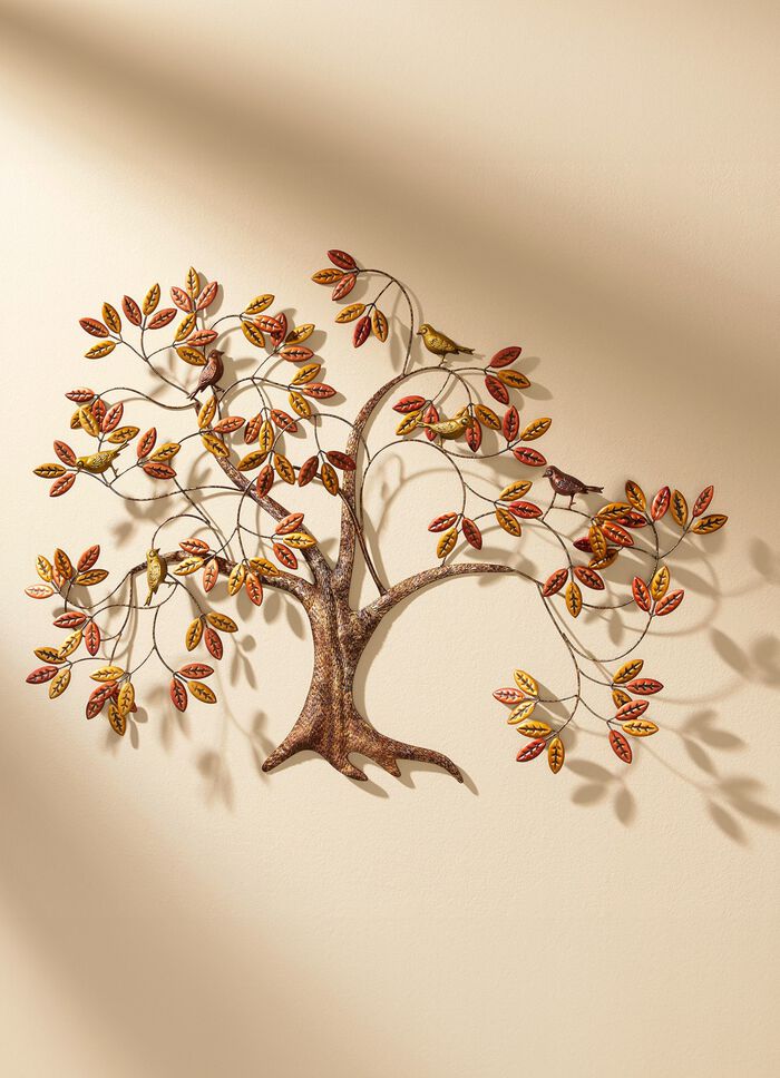 Wanddekoration aus Metall 