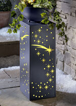 LED-Dekosäule mit abnehmbarer Schale 