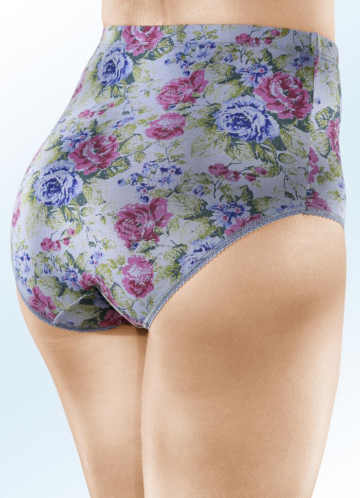 Viererpack Slips mit Gummizug 