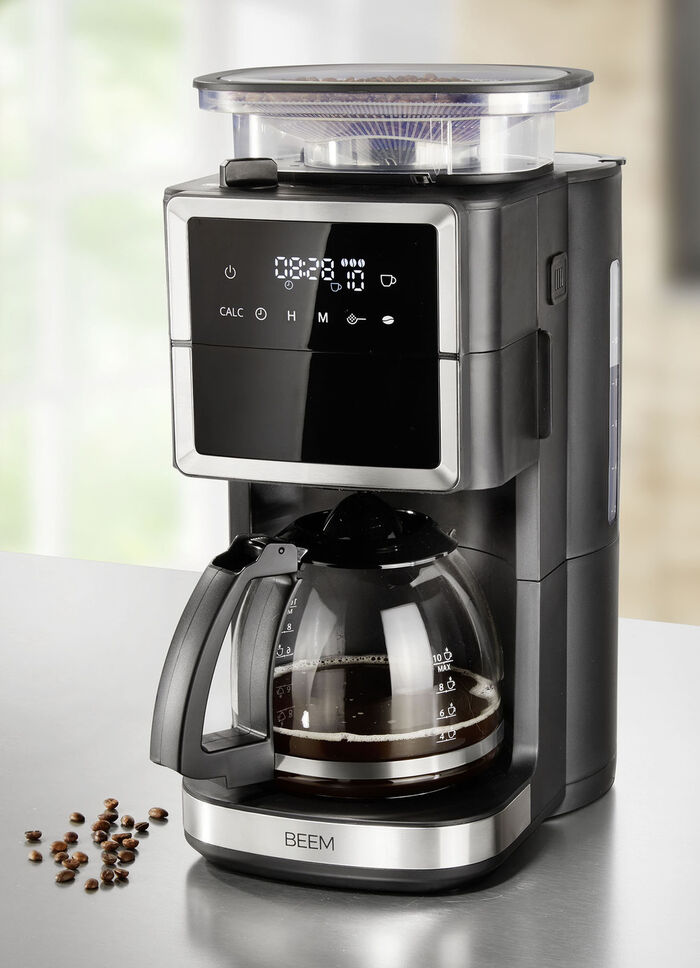 Beem Fresh-Aroma-Perfect III Duo Kaffeemaschine mit Glas- und Thermokanne 