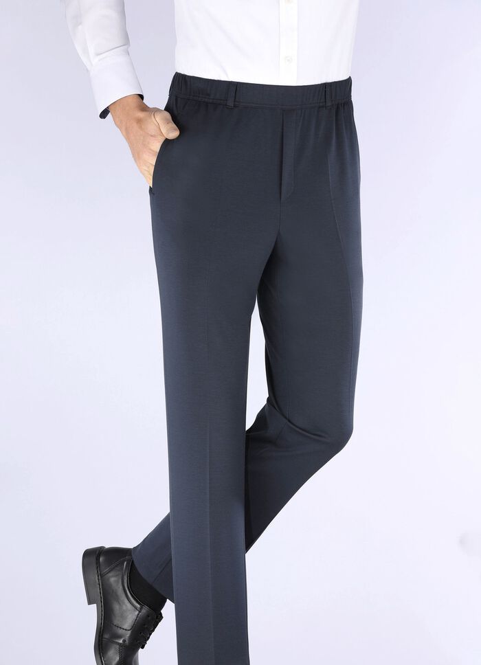 &laquo;Klaus Modelle&raquo;-Superstretch-Schlupfhose in 4 Farben MARINE MELIERT