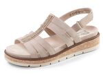 ELENA EDEN, schicke Damen-Sandalen, Weite G, mit herausnehmbarem Fussbett 