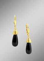 Ohrringe mit Onyx 