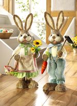 Hasen in verschiedenen Ausf&uuml;hrungen BRAUN