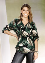 Shirt-Tunika aus elastischem Feinjersey 