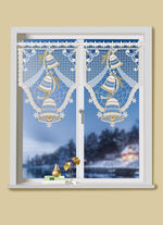 Scheibenhänger aus echter Plauener Spitze 