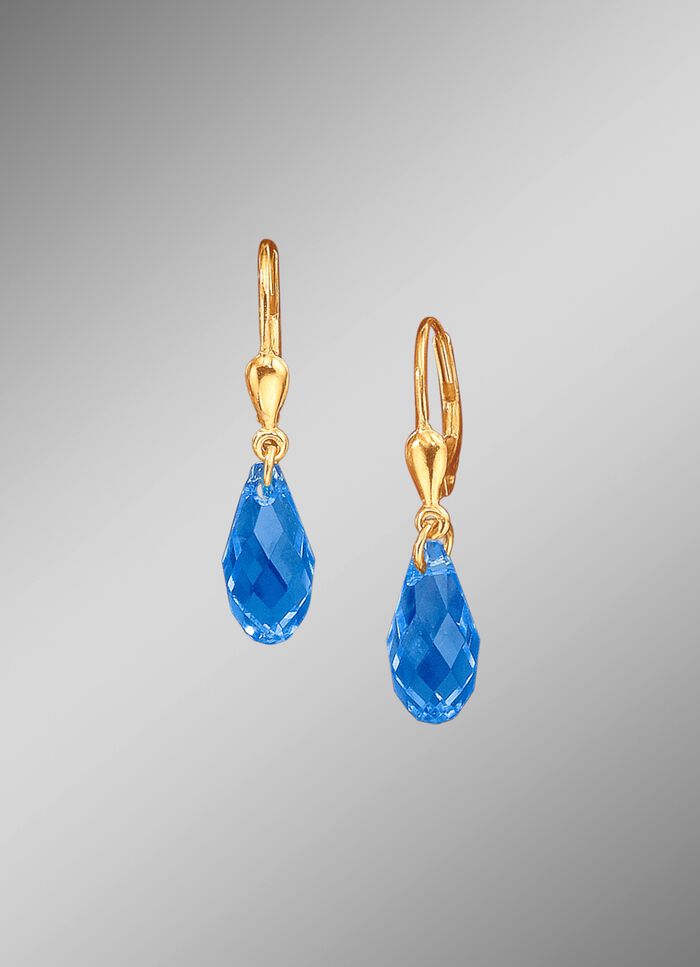 Ohrringe mit &laquo;Swarovski&raquo;-Tropfen 