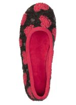 Laurina, stylische Damen-Ballerinas, mit Herzchen-Dessin 