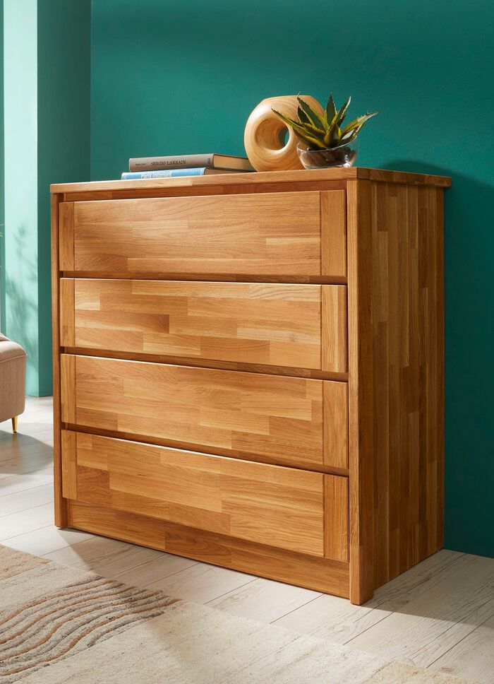 Kommodenserie aus Massivholz mit  Soft-Close 