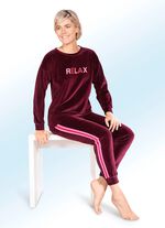 Hausanzug mit rundem Halsausschnitt 