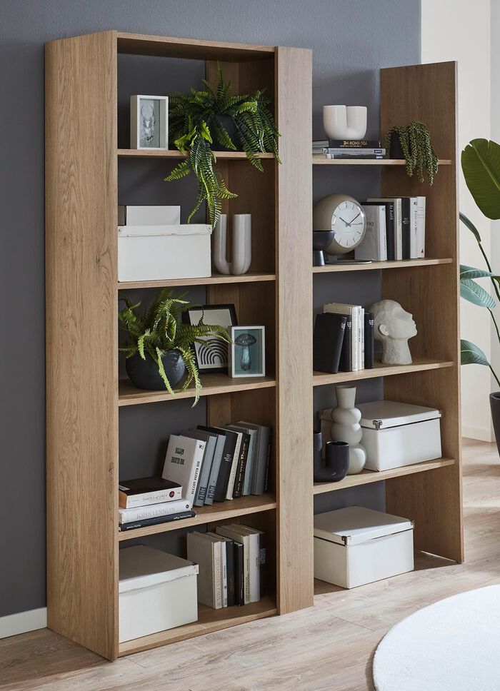 Ausziehbares Wandregal mit modernem Design EICHE CREMONA