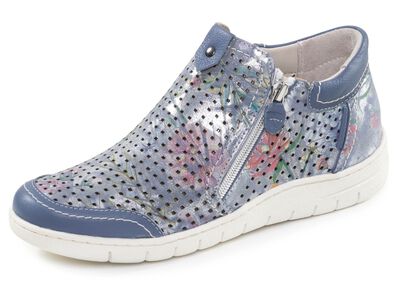 ELENA EDEN, sommerliche Damen-Boots, Weite H, mit herausnehmbarem Fussbett 