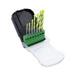 Hammersmith Drill Bit Pro-Bohrköpfe SCHWARZ-SILBER