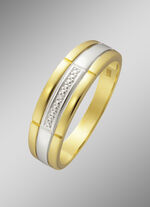 Herrenring in Bicolor 