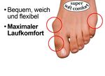 Flexibler Slipper mit elastischem Einschlupf 