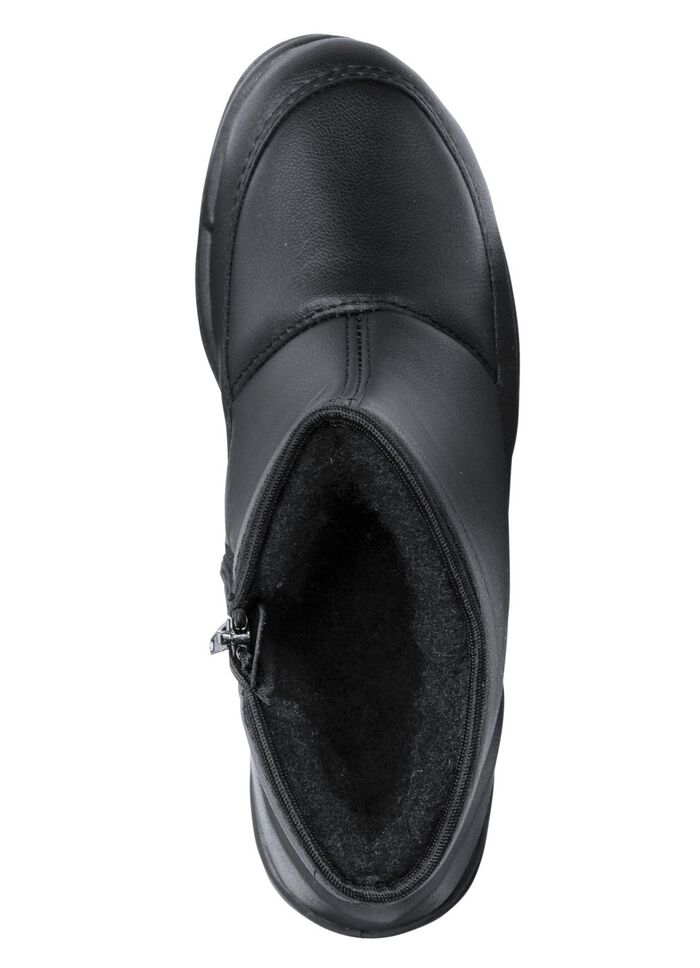 Stiefelette mit Warmfutter SCHWARZ
