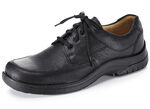 GINO GALANTE, klassische Herren-Schnürschuhe, mit herausnehmbarem Fussbett SCHWARZ
