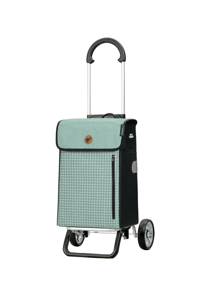 Leichter, aber stabiler Einkaufsroller aus Aluminium MINT