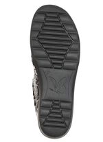 Caprice, elegante Damen-Slipper, Weite H, mit herausnehmbarem Fussbett BURGUND