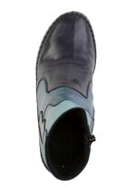 Gemini, modische Damen-Stiefeletten, Winterschuhe, Weite G, mit Reissverschluss BLAU