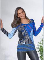 Pullover in Feinstrick 