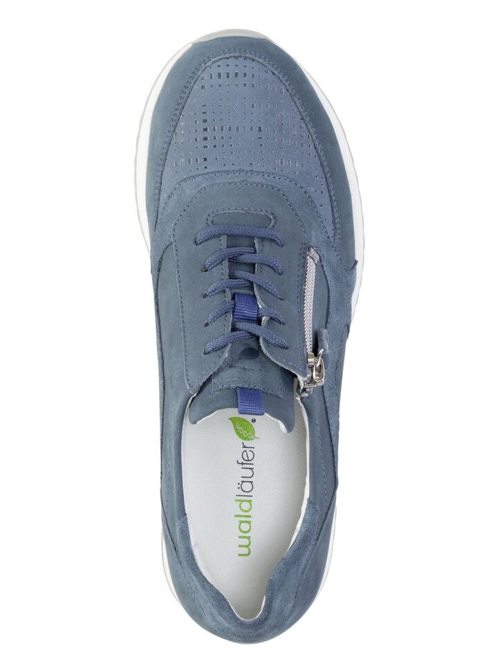 Waldl&auml;ufer, bequeme Damen-Schn&uuml;rschuhe, Weite H, mit herausnehmbarem Fussbett JEANS