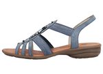 Remonte Riemchen-Sandalen mit Metallschmuck JEANS