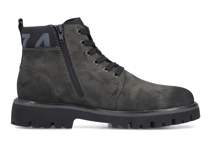 Rieker, gef&uuml;tterte Herren-Boots, Winterschuhe, Weite H, mit Reissverschluss 