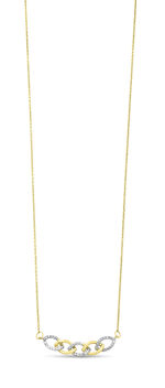 Halskette mit Diamanten 