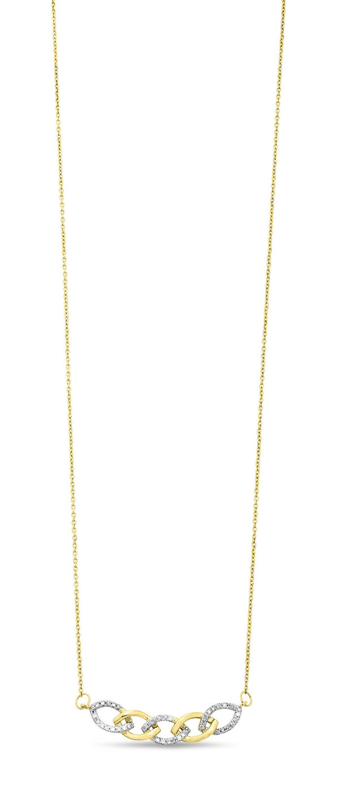 Halskette mit Diamanten 