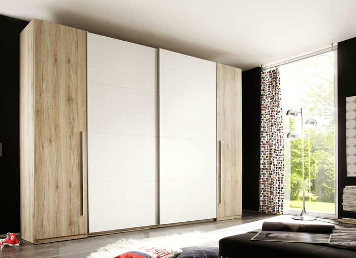 Moderner Schwebetüren-Schrank SAN REMO-WEISS