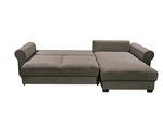 Moderne Polsterecke mit Bettfunktion 