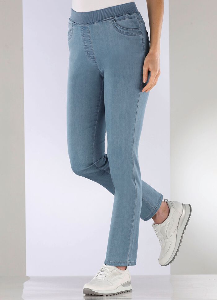 Jeans in Schlupfform 