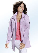 Funktionsjacke in 2 Farben mit schrägen Ärmelabschlüssen LAVENDEL
