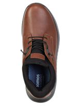 Komfortable Herren-Slipper, Weite H, mit herausnehmbarem Fussbett KASTANIE