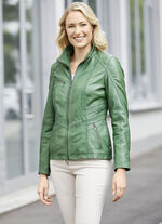 Lederkurzjacke von «Jilani» 