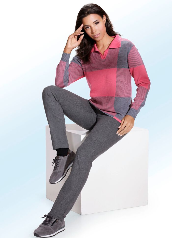 Hose mit angenehm weicher, w&auml;rmender Innenseite 