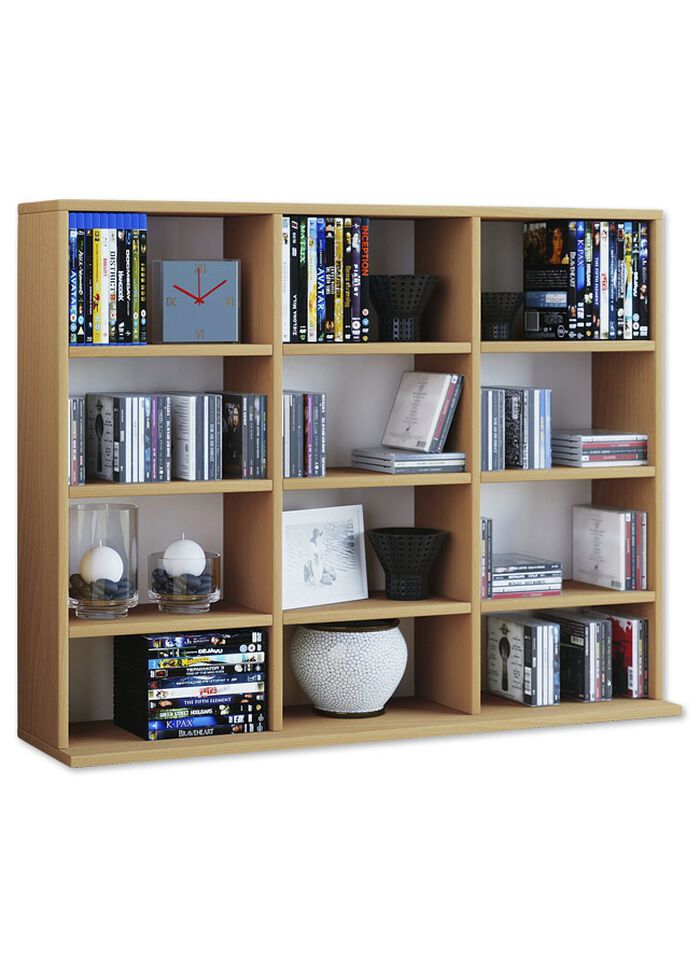 Regal aus Holzstruktur-Nachbildung 