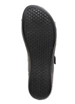 ELENA EDEN Pantolette aus Nappaleder mit Kontrast-Durchz&uuml;gen 