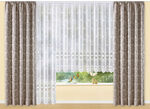 Blumenfenster-Vorhang mit Universalschienenband 