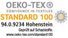 BADERde_CH1Logo_OEKO_TEX_9409234_Hohenstein