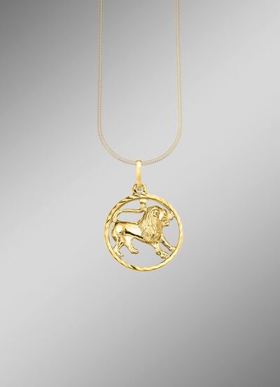 Sternzeichen-Anh&auml;nger in Silber 925/- fein 