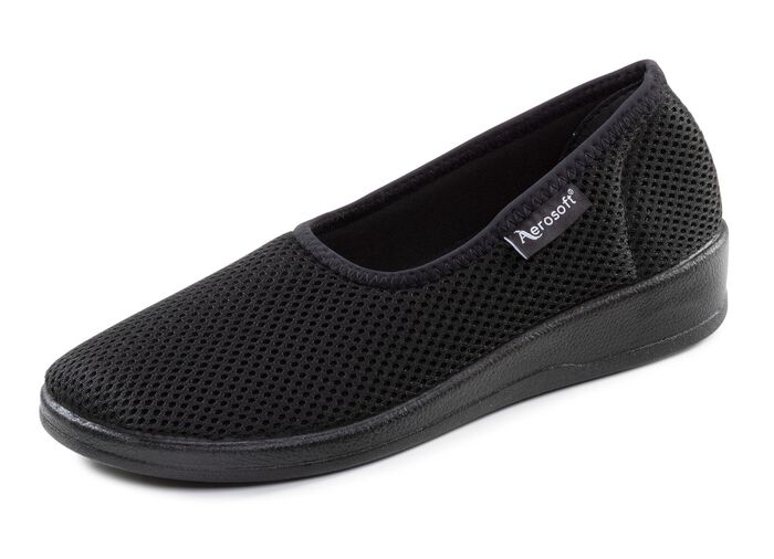 Flexibler Damen-Ballerina mit Fersend&auml;mpfung 