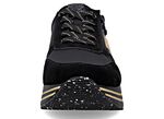 Remonte, trendige Damen-Sneaker, Weite G, mit herausnehmbarem Fussbett SCHWARZ-GOLD